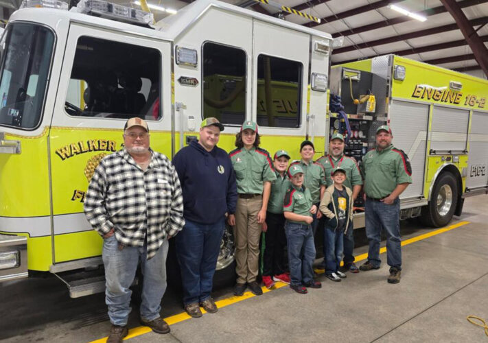 Walker Twp. Fire Co.  receives  donation